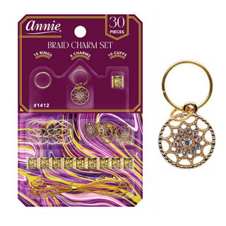 Annie Braid Charm Set - Diamond Wheel #1412