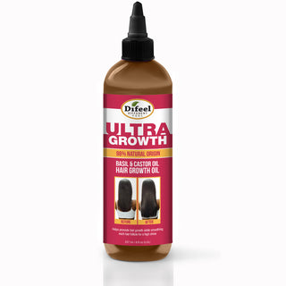 Difeel Ultra Growth Basil & Castor Oil Hair Growth Oil 8oz
