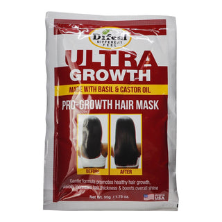 Difeel Ultra Growth Basil & Castor Oil Pro-Growth Hair Mask Packette