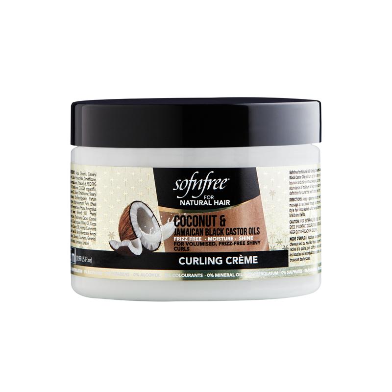 SOFN'FREE Coconut & Jamaican Black Castor Oil Curling Cream (11oz)