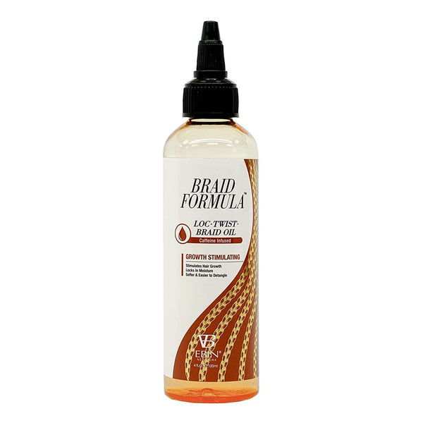 EBIN Braid Formula Loc, Twist, Caffine Infused Braid Oil - Growth Stimulating