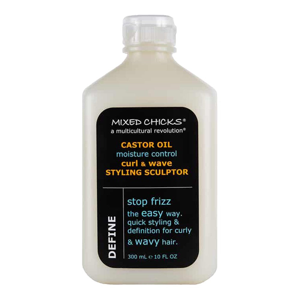 MIXED CHICKS Castor Oil Curl & Wave Styling Sculptor (10oz) MIXED CHICKS Castor Oil Curl & Wave Styling Sculptor (10oz)