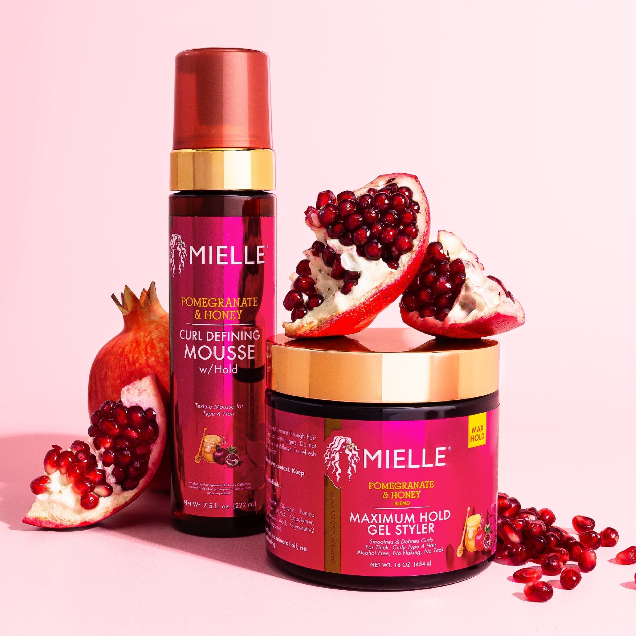 Mielle Pomegranate & Honey Maximum Hold Gel Styler - Inventory Blowout