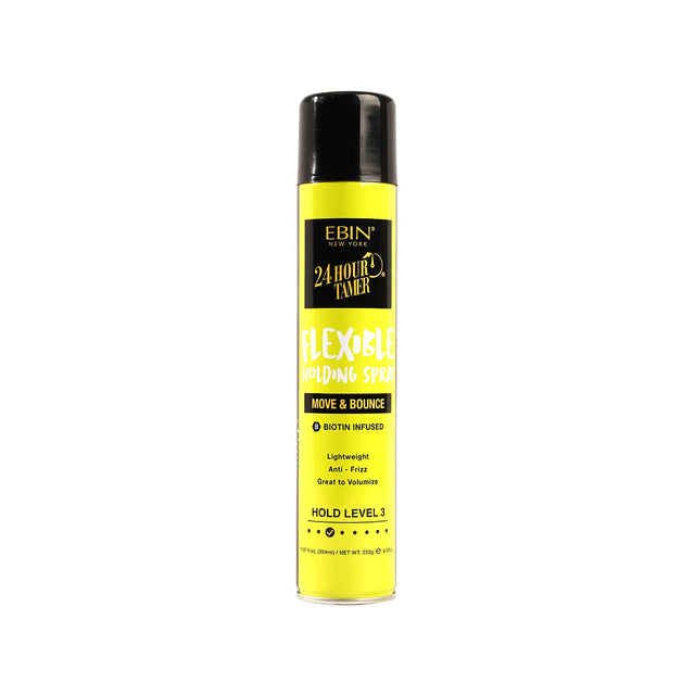 EBIN 24 Hour Tamer Flexible Holding Spray - Move & Bounce