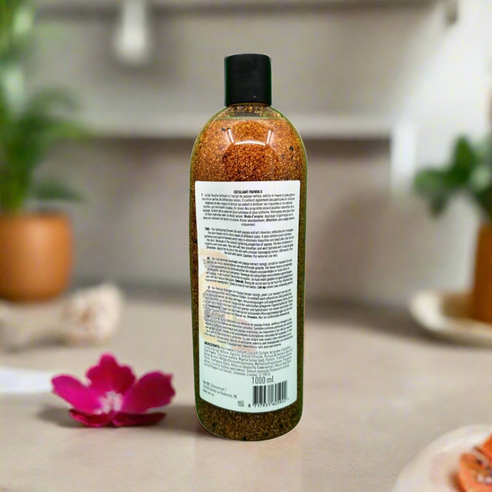 Yari ShowerGel Exfoliant Gel Douche - Papaya & Hibiscus
