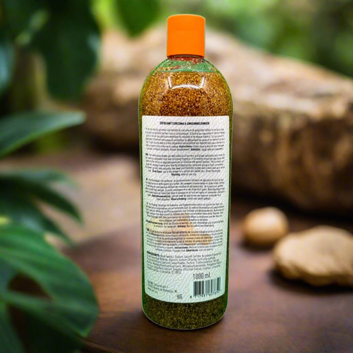 Yari ShowerGel Exfoliant Gel Douche - Curcuma & Ginger