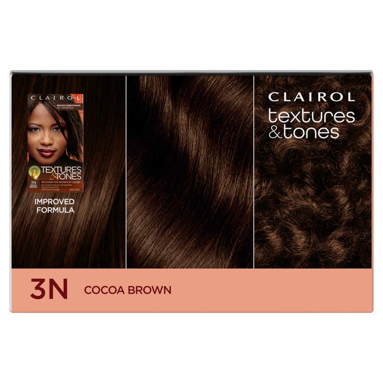 Clairol Textures & Tones Hair Color - 3N Cocoa Brown