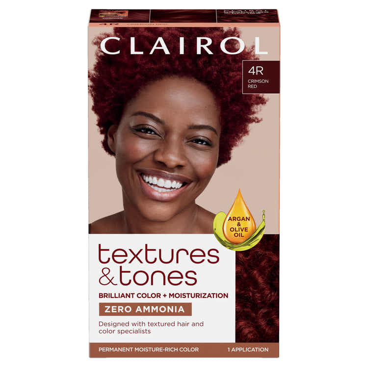 Clairol Textures & Tones Hair Color - 4R Red Hot Red