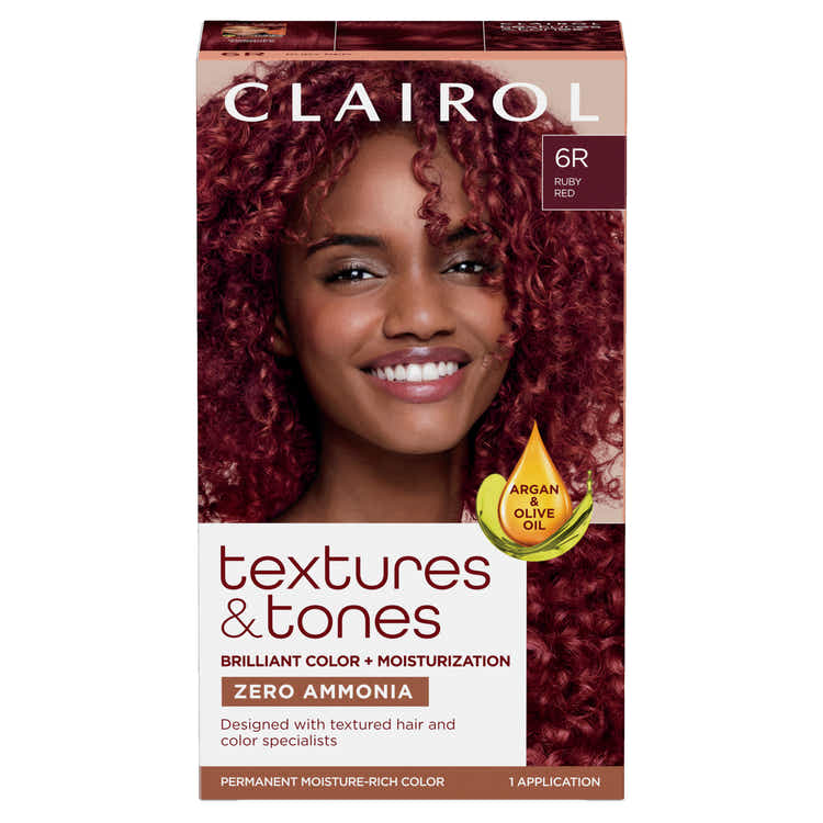 Clairol Textures & Tones Hair Color - 6R Ruby Red