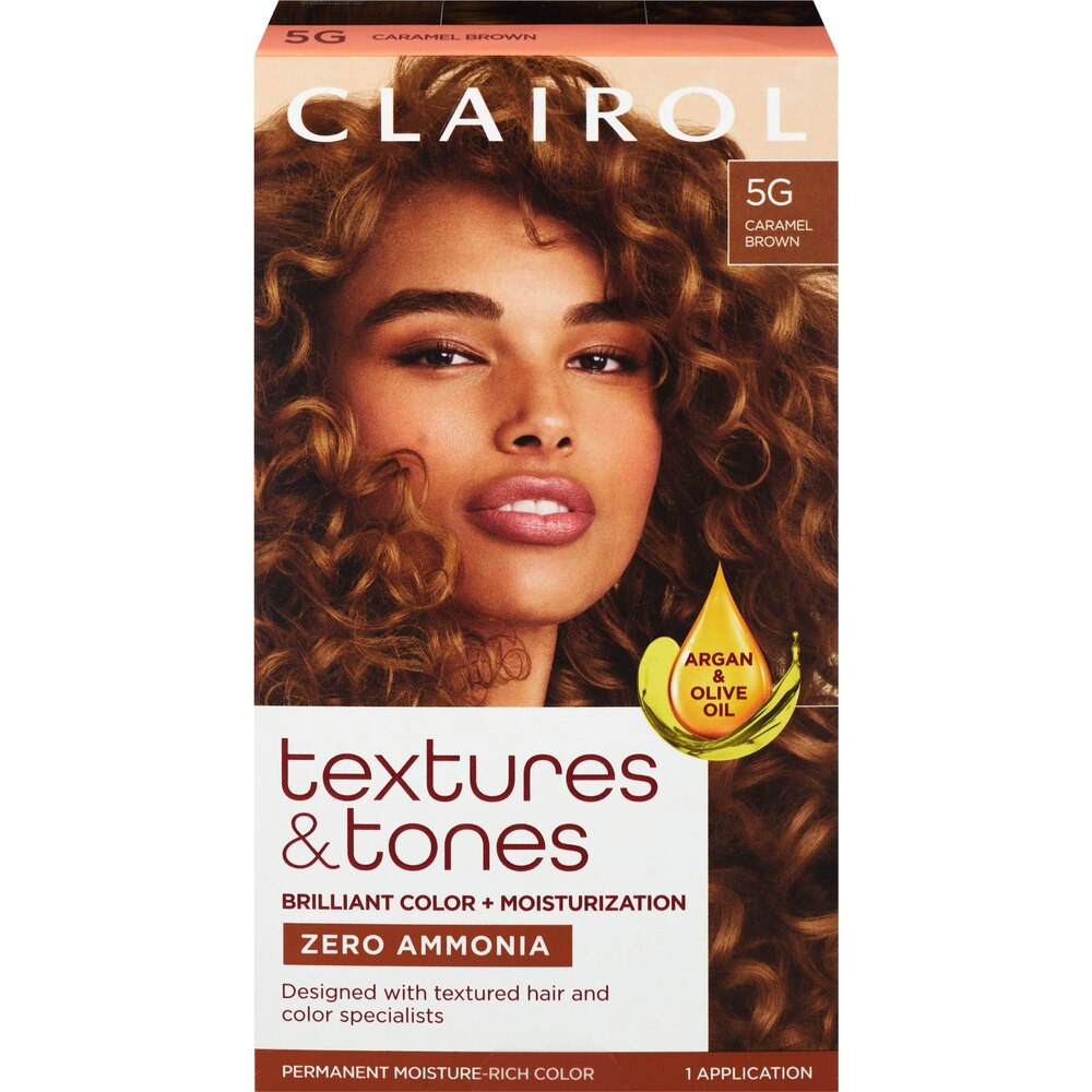 Clairol Textures & Tones Hair Color - 5G Caramel Brown