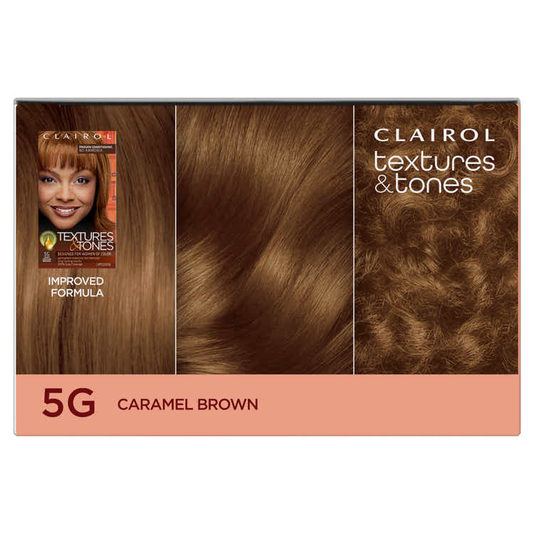 Clairol Textures & Tones Hair Color - 5G Caramel Brown