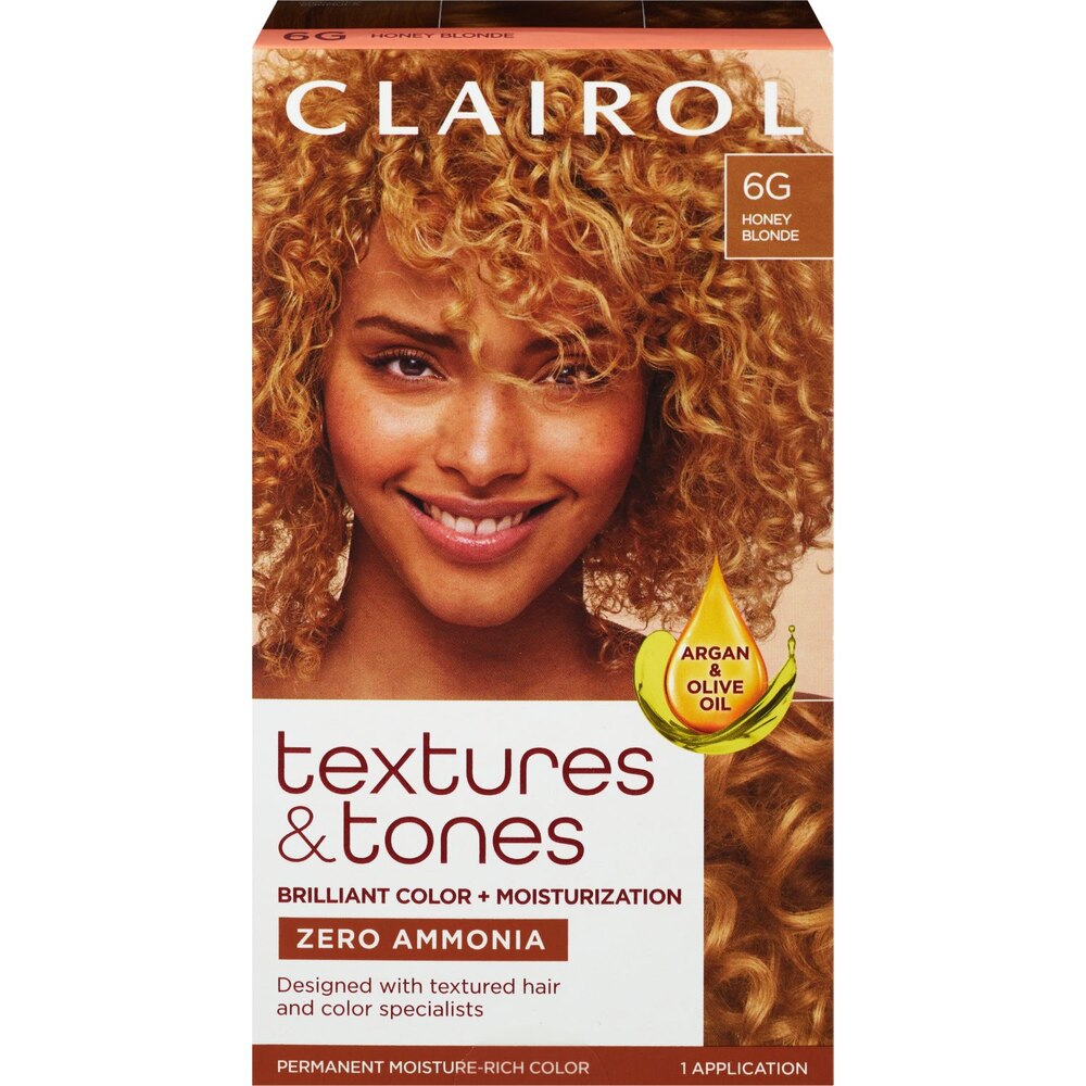 Clairol Textures & Tones Hair Color - 6G Honey Blonde