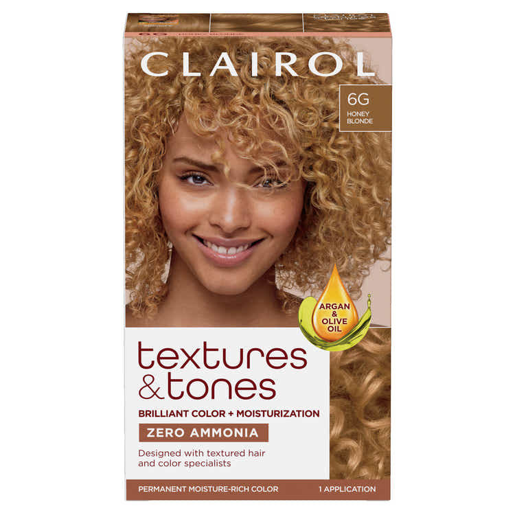 Clairol Textures & Tones Hair Color - 6G Honey Blonde