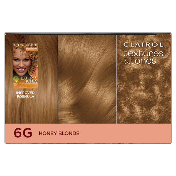 Clairol Textures & Tones Hair Color - 6G Honey Blonde