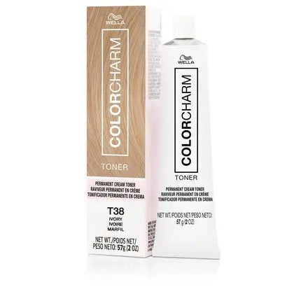 Wella Color Charm Permanent Cream Toner - T38 Ivory