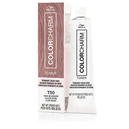 Wella Color Charm Permanent Cream Toner - T50 Pink Blossom