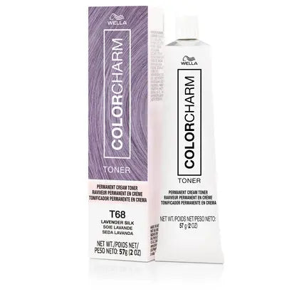 Wella Color Charm Permanent Cream Toner - T68 Lavender Silk