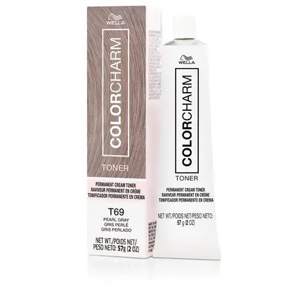 Wella Color Charm Permanent Cream Toner - T69 Pearl Gray