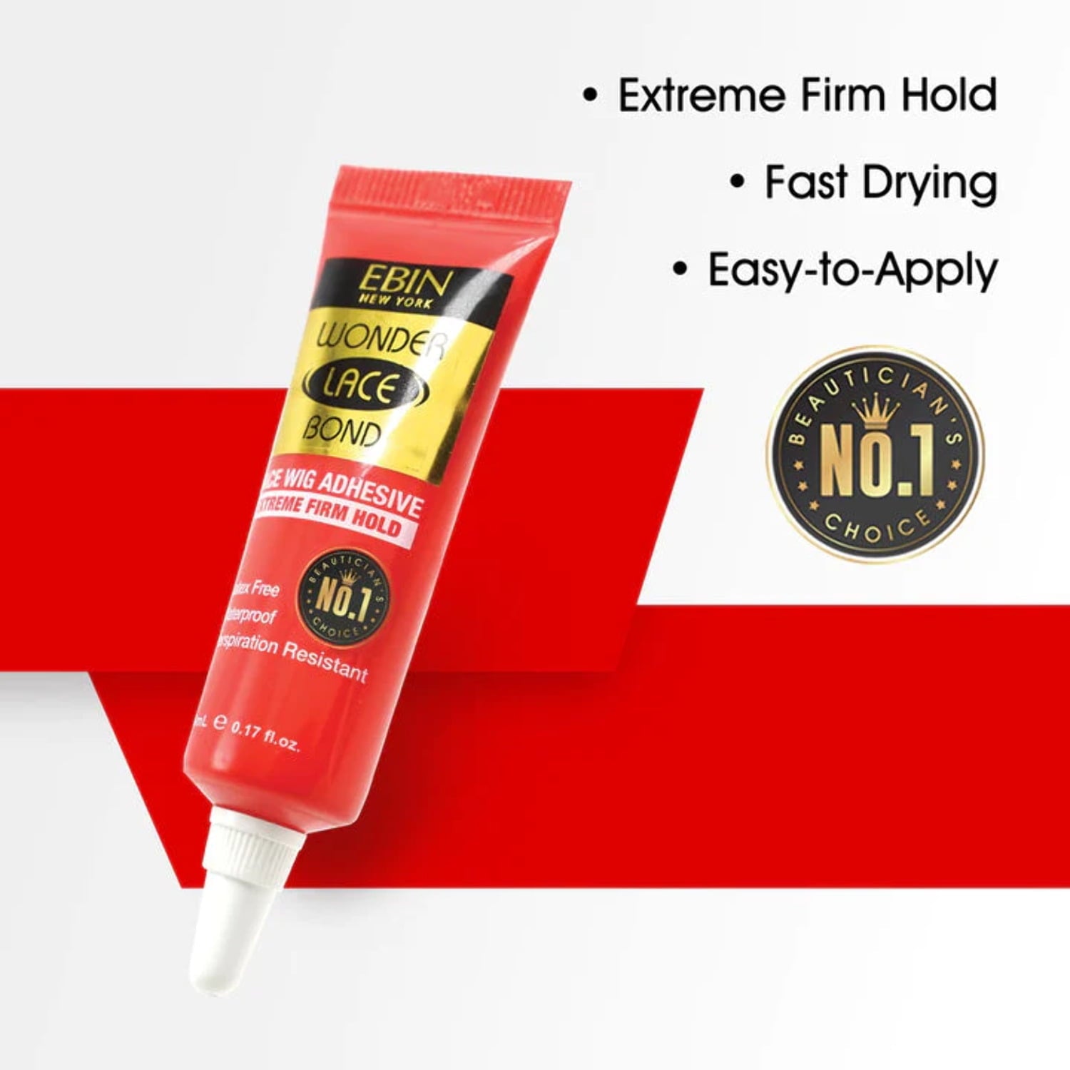 EBIN Wonder Lace Bond Lace Wig Adhesive - Extreme Firm Hold Active 7ml