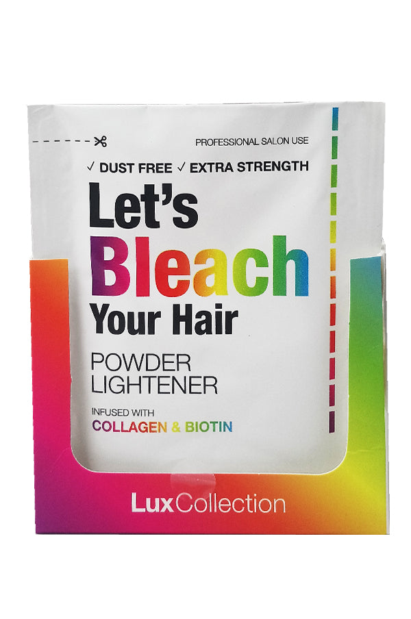 Lux Collection Let's Bleach Your Hair Powder Lightener Packette