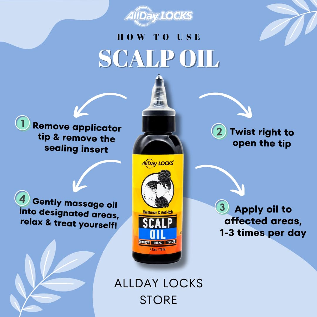 AllDay Locks Anti-Itch Scalp Oil