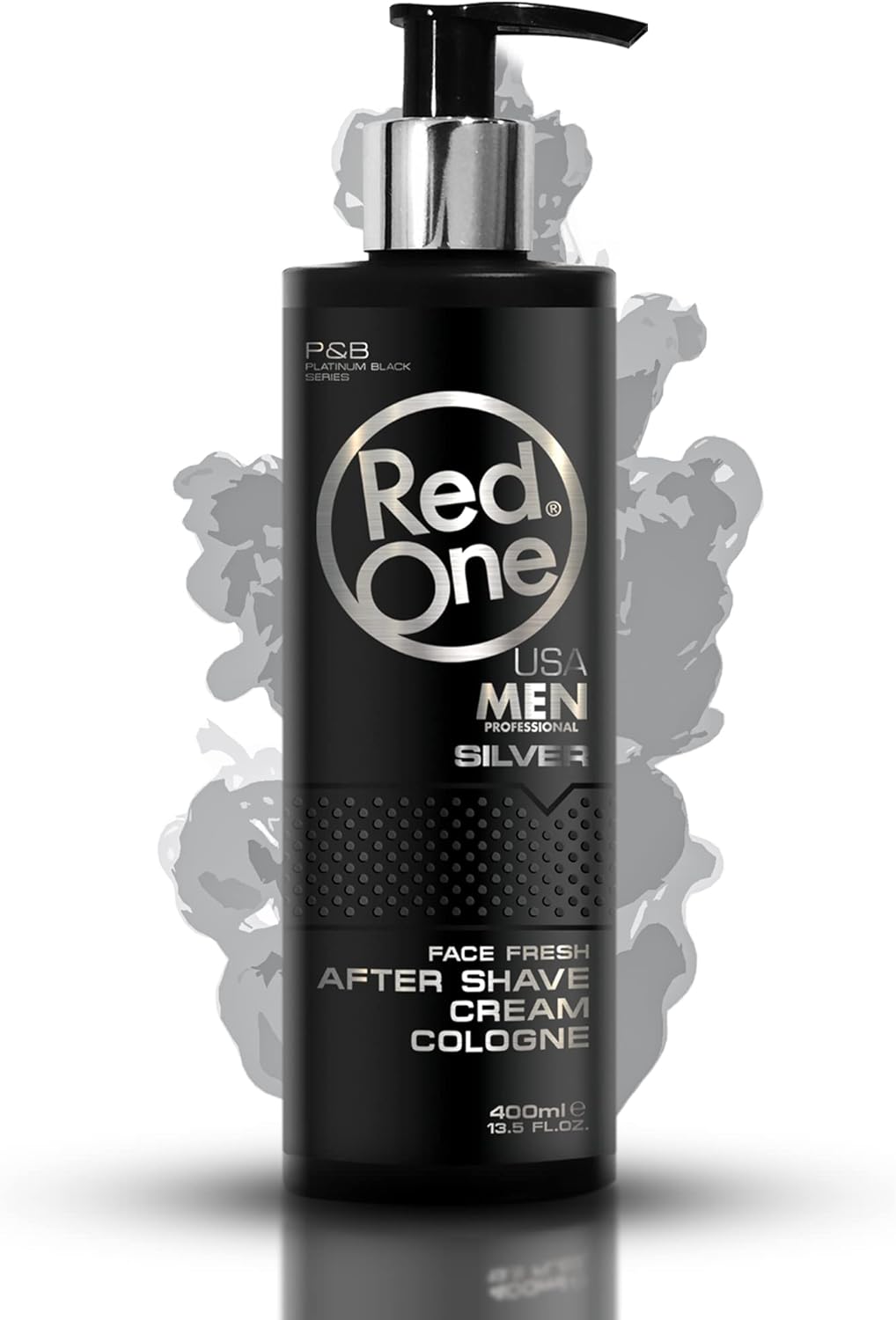 Red One Men Fresh Face After Shave Cream Cologne - Silver