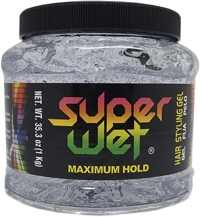 Super Wet Maximum Hold Hair Styling Gel - Clear - 0