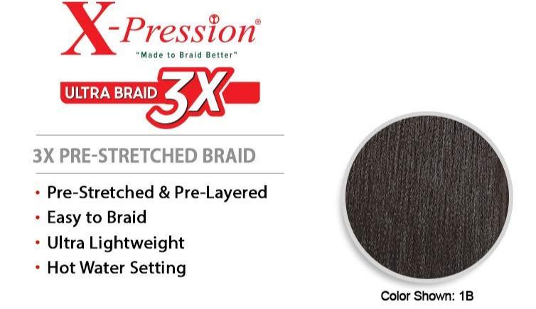 Outre 3X X-Pression Pre-Stretched Ultra Braid