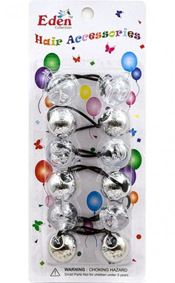 Eden Hair Baubles - Silver & Clear #LB24MSC