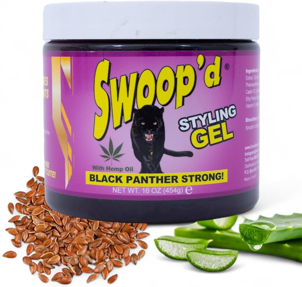 Black Panther Strong Swoop'd Styling Gel