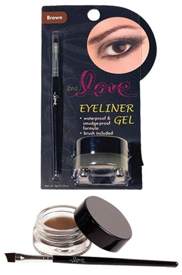 2nd Love Eyeliner Gel - Brown