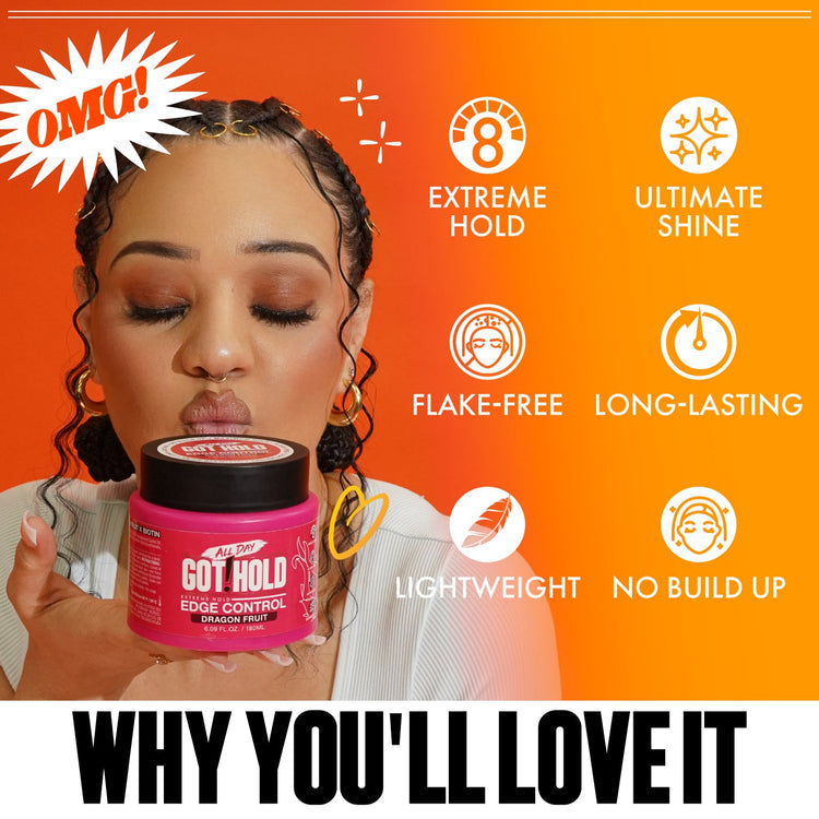 All Day Got Hold! Edge Control - Dragon Fruit Extract