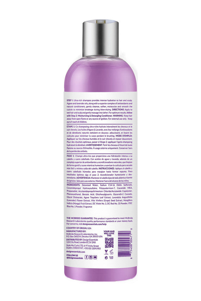 Design Essentials Agave & Lavender Moisturizing & Strengthening Shampoo