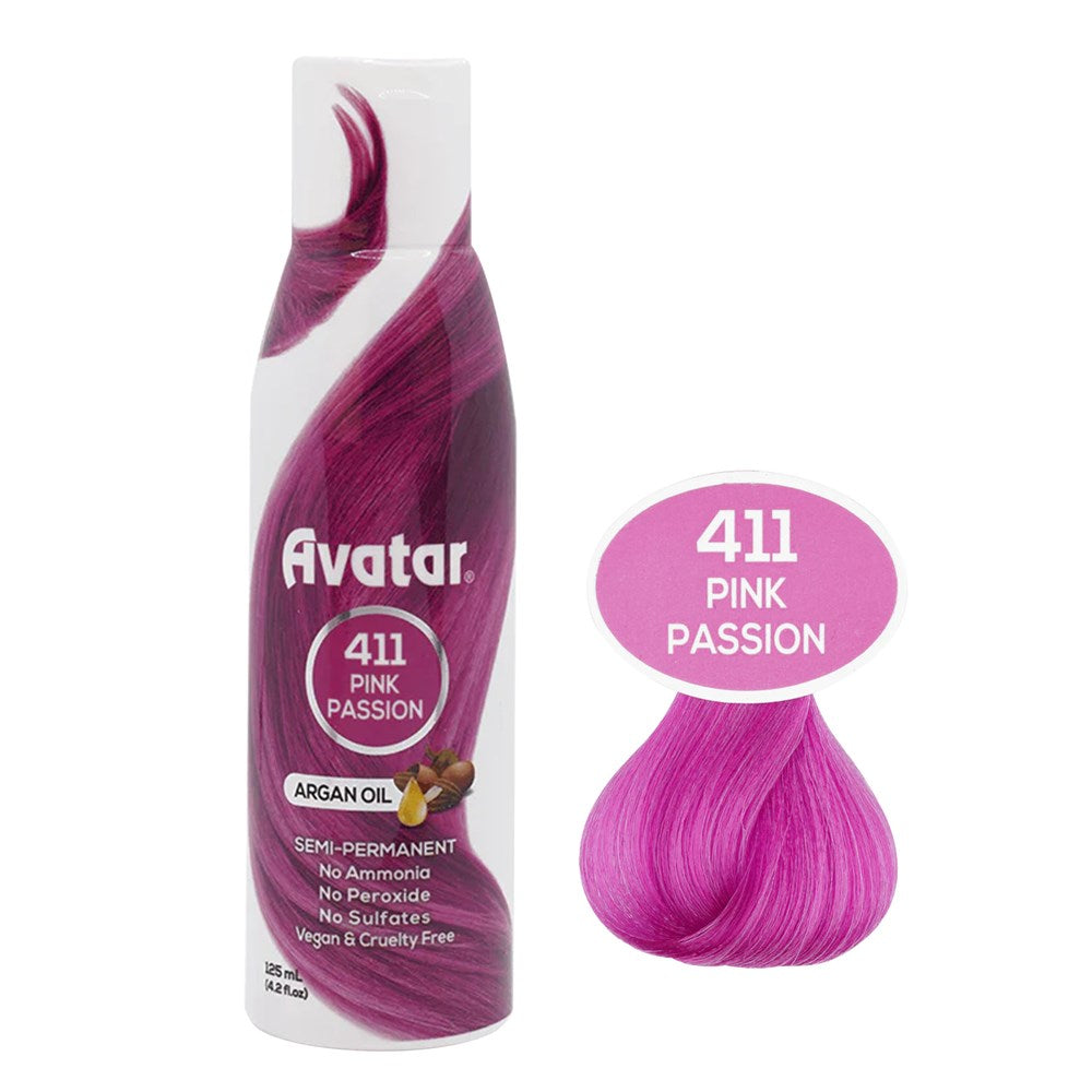 Avatar Luminous Semi-Permanent Hair Color - 411 Pink Passion