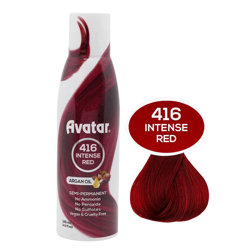 Avatar Luminous Semi-Permanent Hair Color - 416 Intense Red