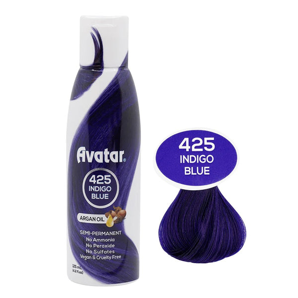 Avatar Luminous Semi-Permanent Hair Color - 425 Indigo Blue