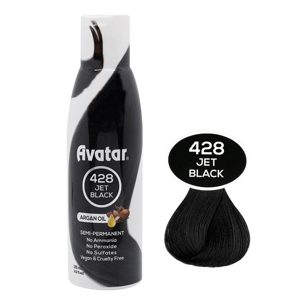 Avatar Luminous Semi-Permanent Hair Color - 428 Jet Black