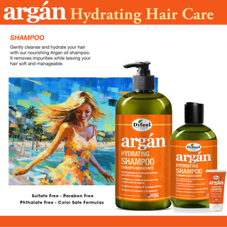 Difeel Argan Hydrating Shampoo 12oz