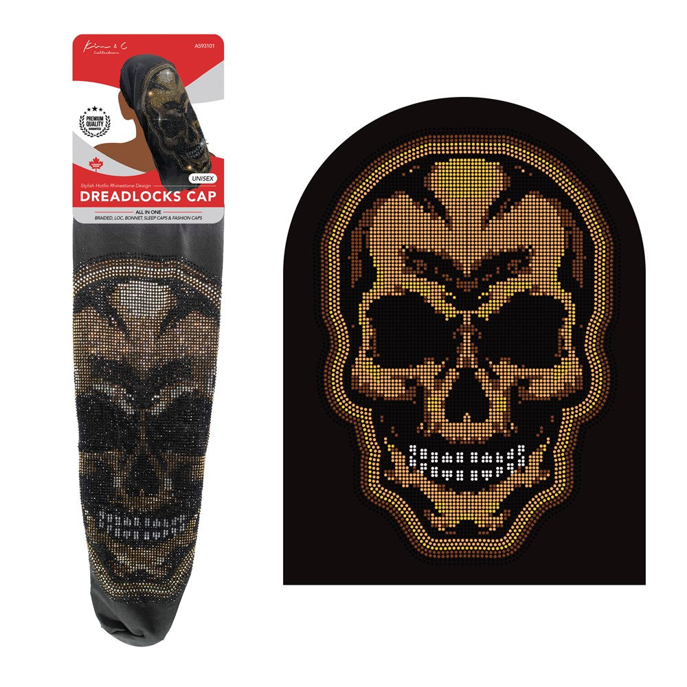 Fashion DreadLocks Cap - Skull #93101