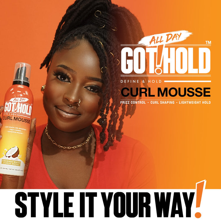 All Day Got Hold! Curl Defining Mousse