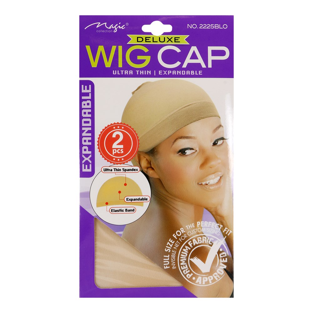 Magic Collection Stocking Wig Cap 2pcs - #2225 Beige