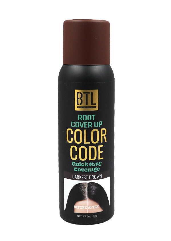 BTL Color Code Root Cover Up - Darkest Brown