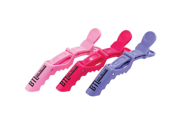 BTL Croco Hair Clips - Assorted