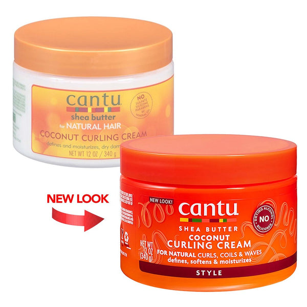 Cantu Shea Butter For Natural Hair Coconut Curling Cream 12oz
