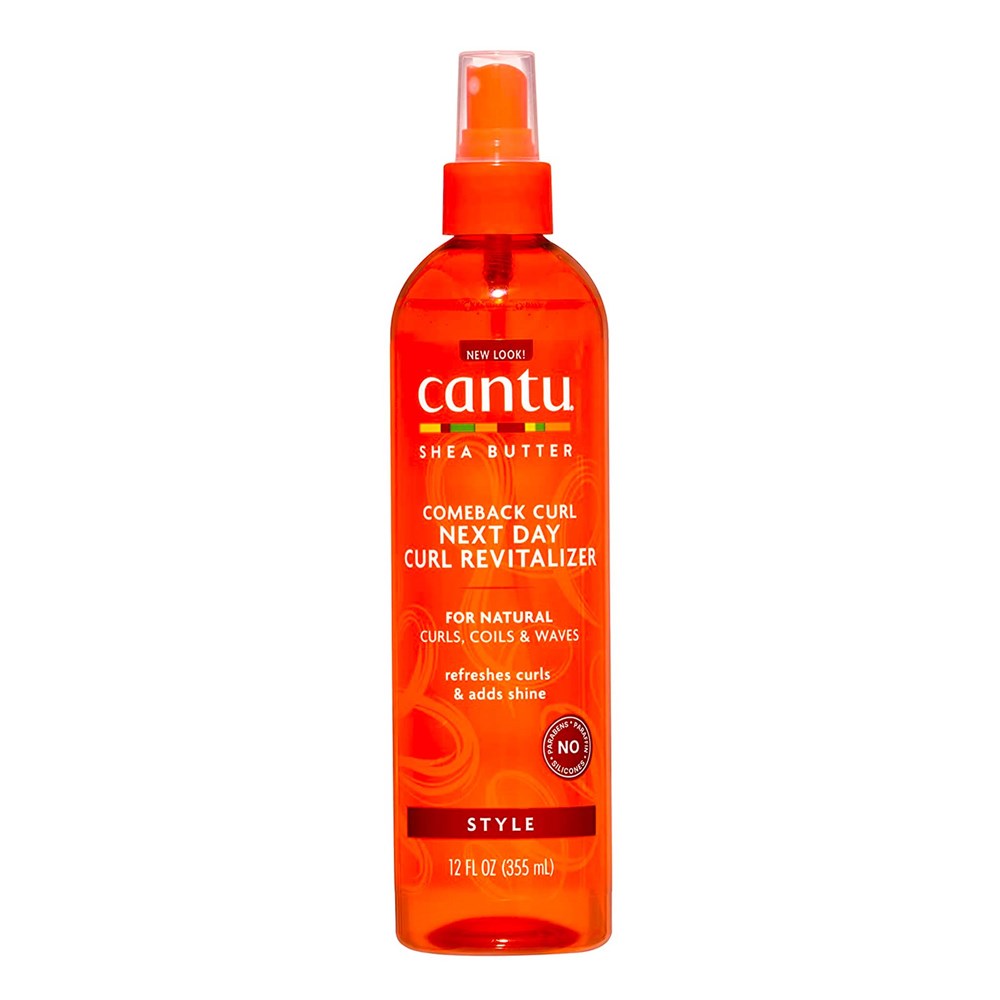 Cantu Shea Butter For Natural Hair Comeback Curl Next Day Curl Revitalizer