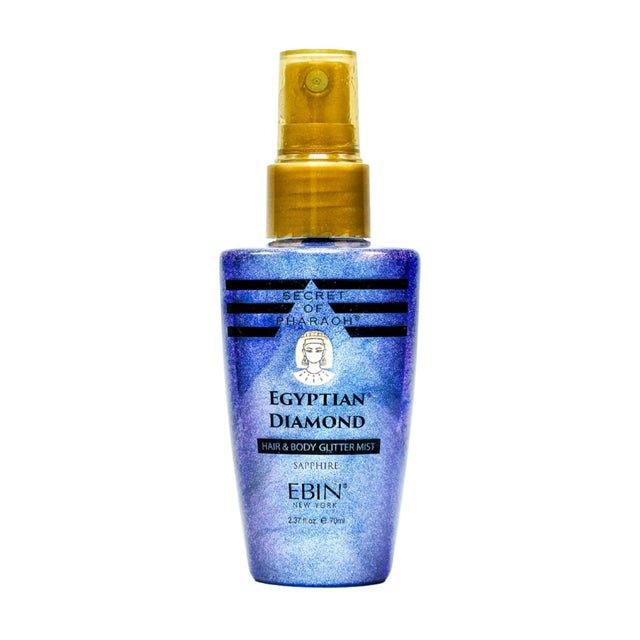 Secret of Pharaoh Egyptian Diamond Hair & Body Glitter Mist - Sapphire