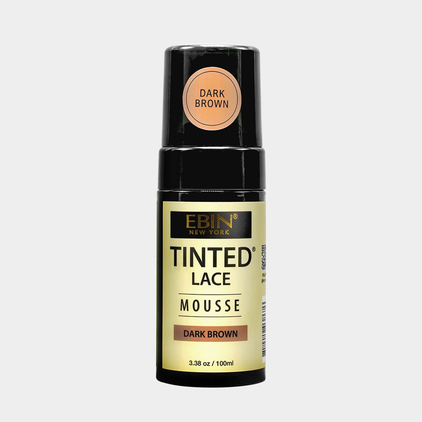 EBIN Tinted Lace Mousse - Dark Brown