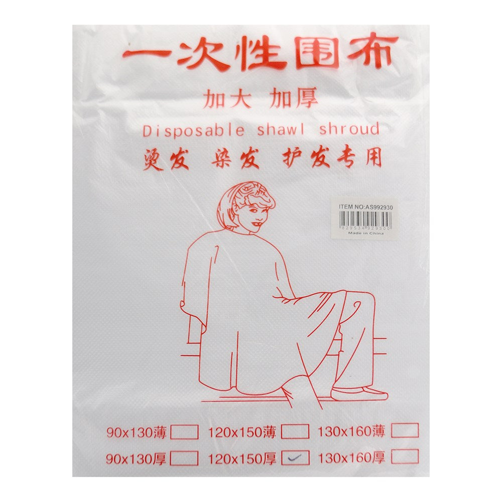 Clear Disposable Capes 50pk
