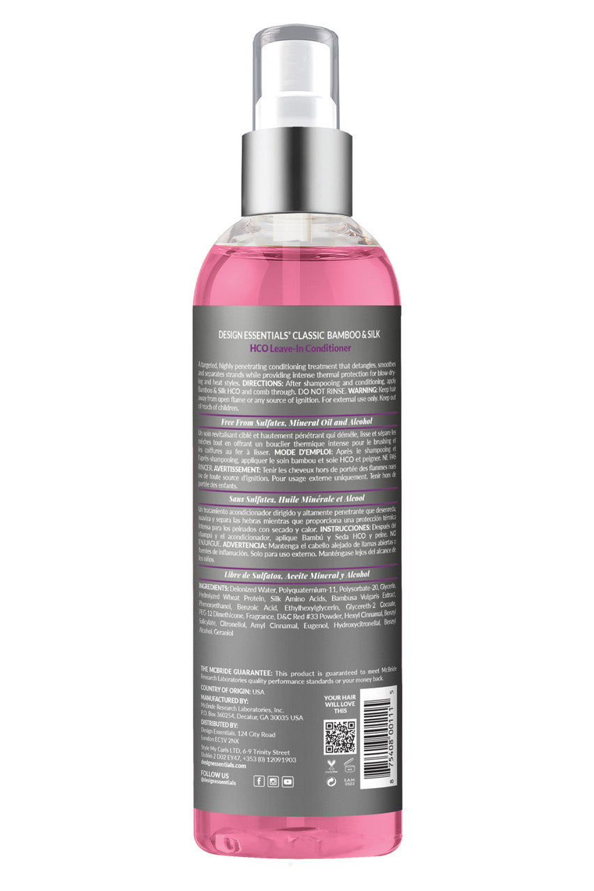 Design Essentials Bamboo & Silk HCO Leave-In Conditioner