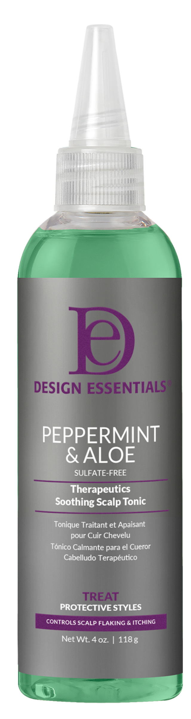 Design Essentials Peppermint & Aloe Soothing Scalp Tonic